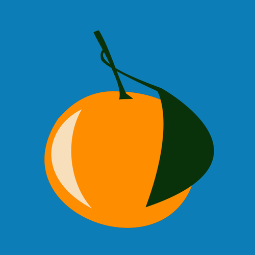Pomarańczowy obraz