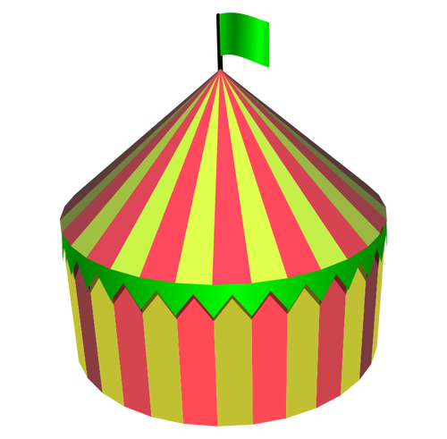 Circus tent