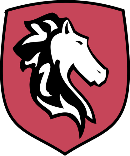 Vektor symbol heraldický štít