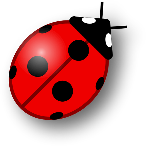 Symbole de vecteur de coccinelle