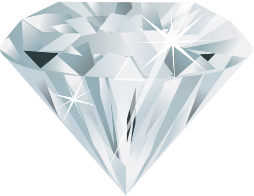 Diamond vector image