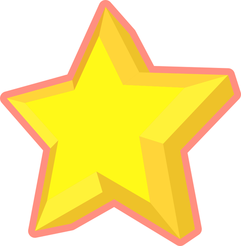 Simple 3D star