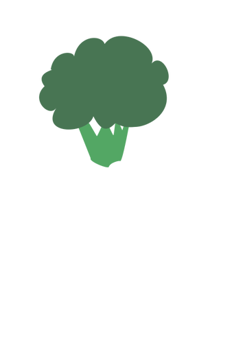 Broccoli drawing