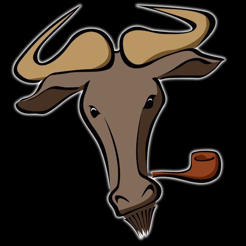 GNU с трубой