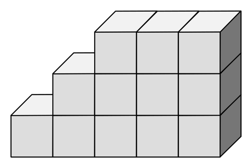 Dadu-dadu isometrik gambar