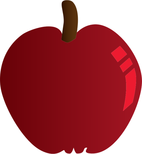 Karmazynowy jabłko