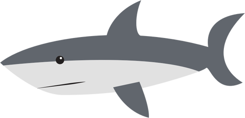 Cartoon shark