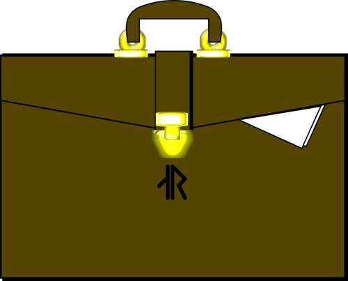 גרפיקה וקטורית המזוודה