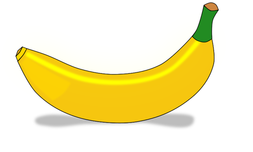 Gul banan