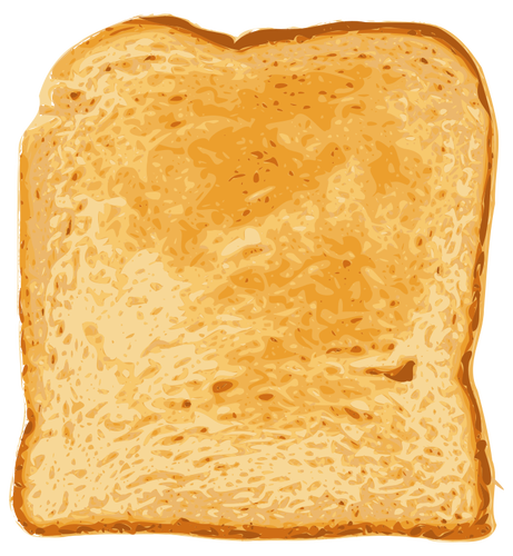 Ломтик хлеба векторное изображение