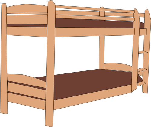 ツインルーム二段ベッド
