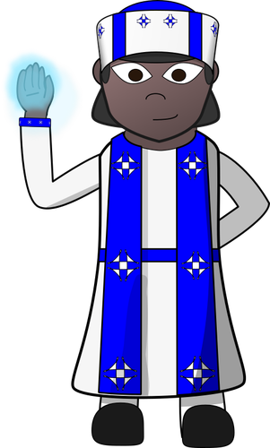 Cleric vector image
