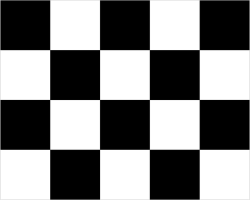 Šachovnicový praporek