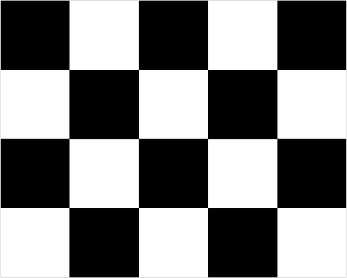 Checkered flag