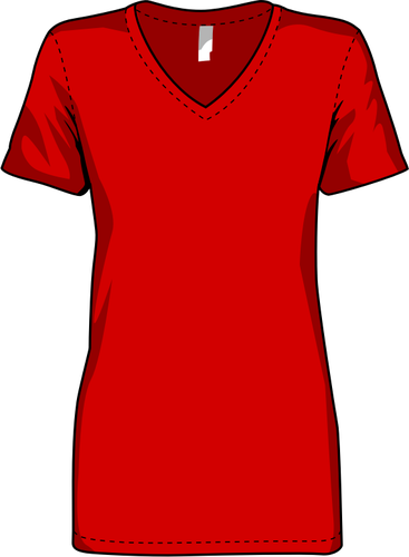 Wanita baju merah