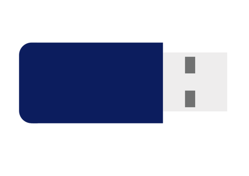 Klasický USB flash disk