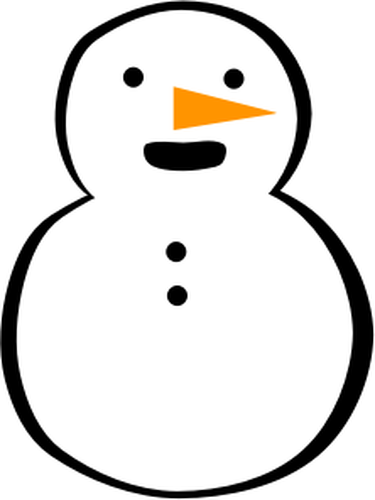 खुश snowman