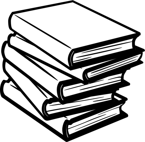 free clipart pile of books - photo #50