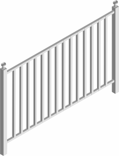 Metal fence image