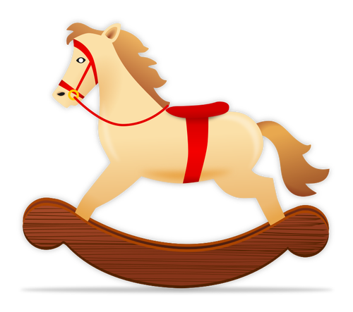 Wood horse