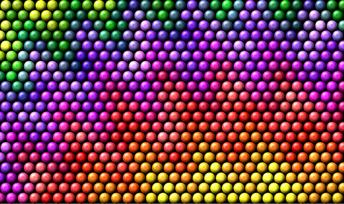خلفية ملونة في النقاط