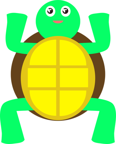 Soepschildpad vector afbeelding