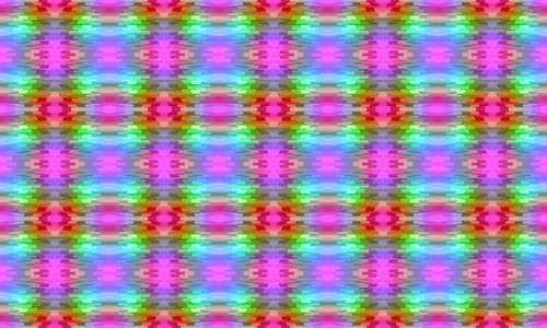 彩虹色矢量图像中的带状图案