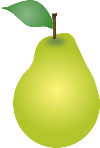 Зеленая груша