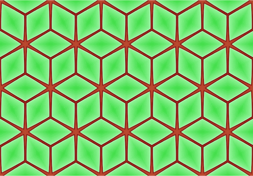 Green hives with red borders