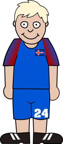 Football player from Iceland