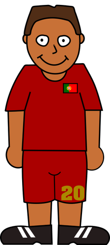 البرتغالي لاعب كرة القدم