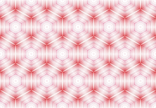 Geometrical pattern in pale pink