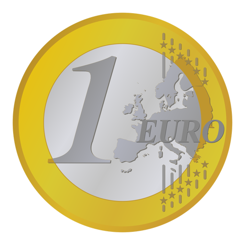 عملة يورو واحدة