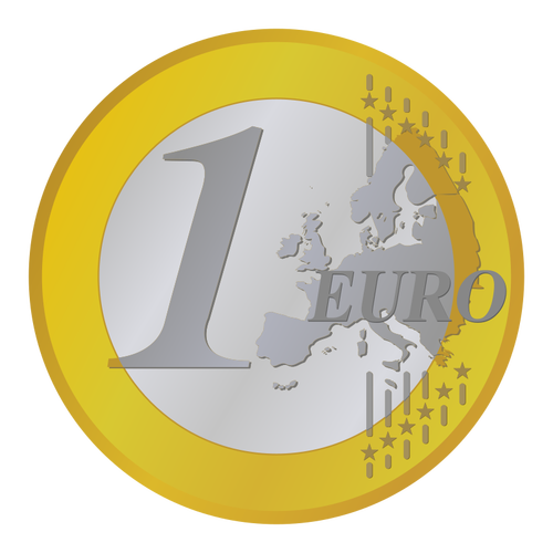 One euro coin