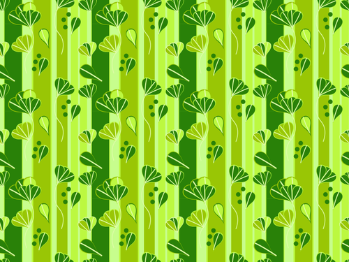 Listové vzor v zelené