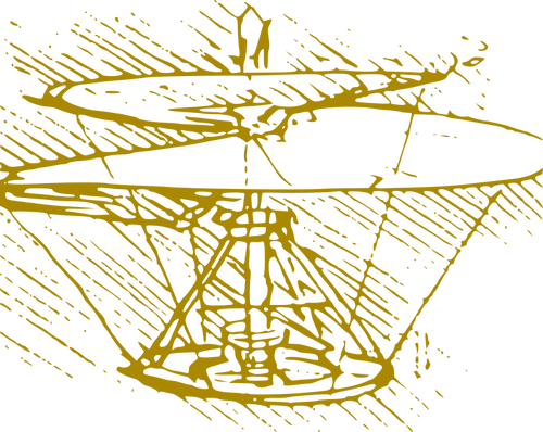 Macchina volante di Leonardo da Vinci