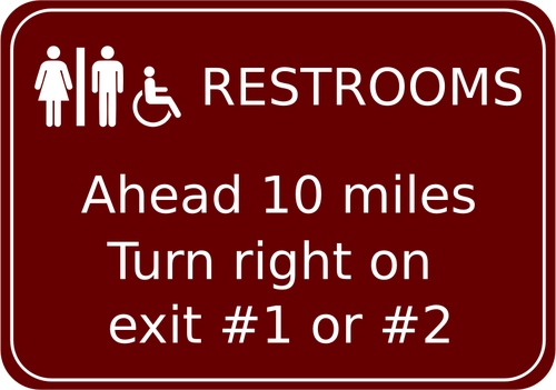 トイレ標識