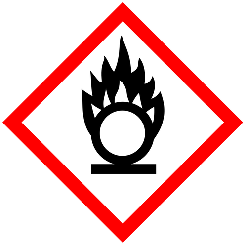 Oxiderande ämnen varning