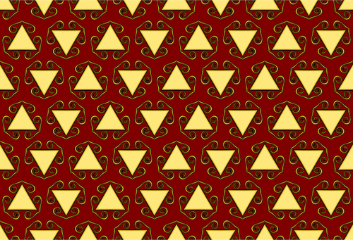 白い三角形の背景パターン