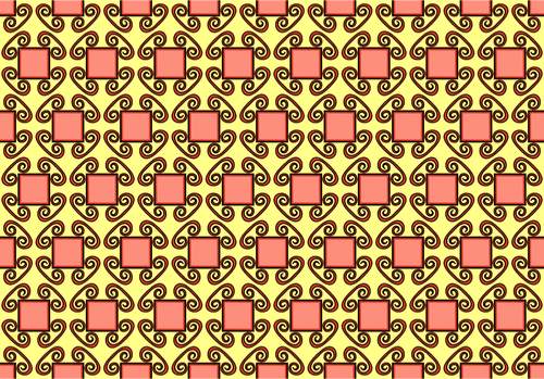 분홍색 사각형으로 배경 패턴
