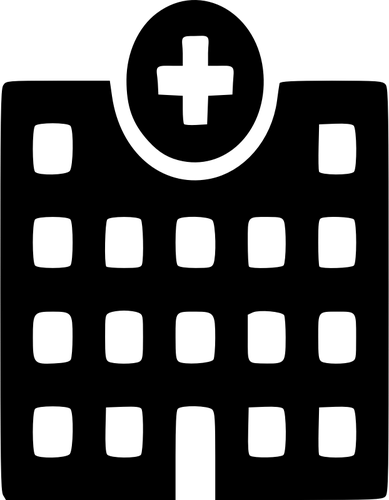 Ziekenhuis pictogram