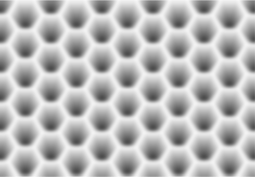Dibujo vectorial de patrón hexagonal