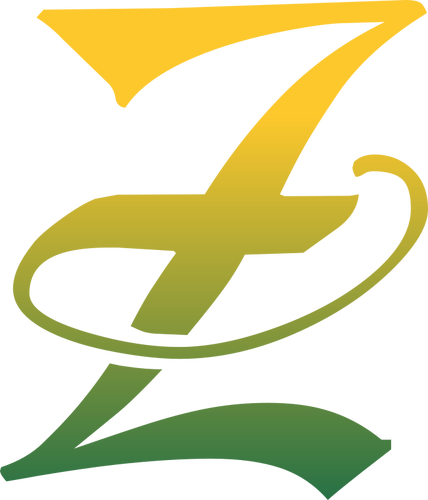 Буква Z в зеленый цвет