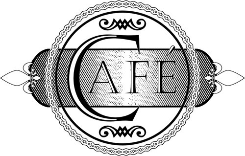 Typographie de café