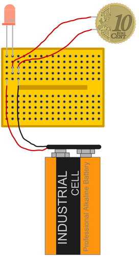 Coin and battery