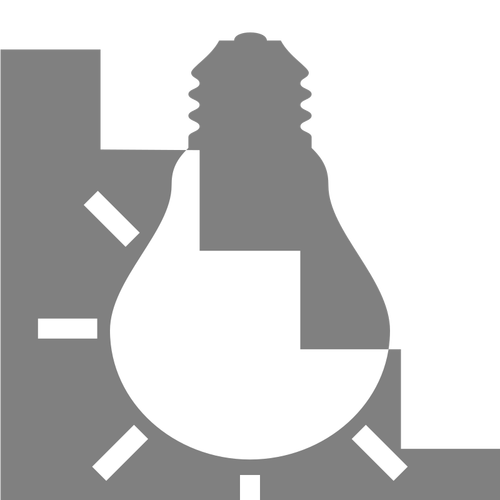 Vis/skjul lys symbol for trapp