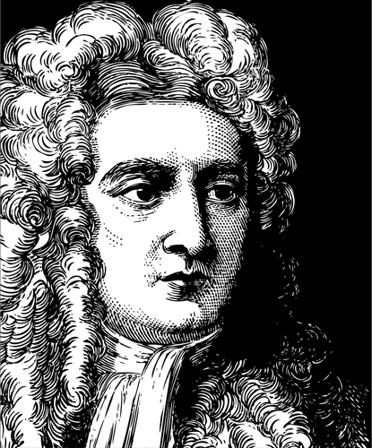 Isaac Newton portret