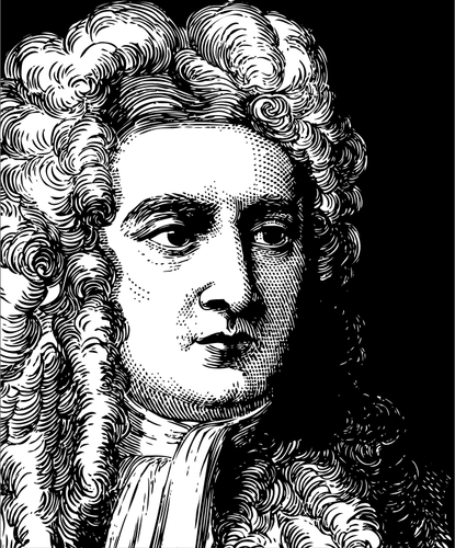 Isaac Newton potret