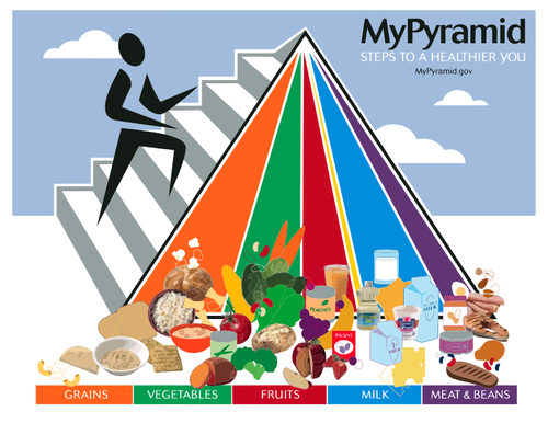 Pyramide mat plakat