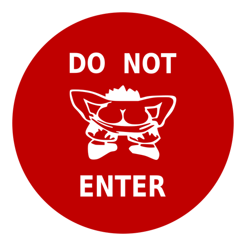 Do not enter